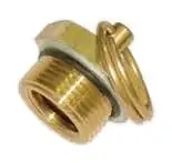Air Tank Drain Valve Brass with Washer