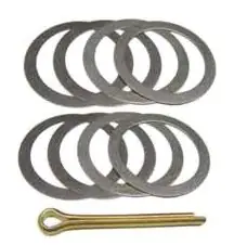 Front Wheel Axle Shims Kit for